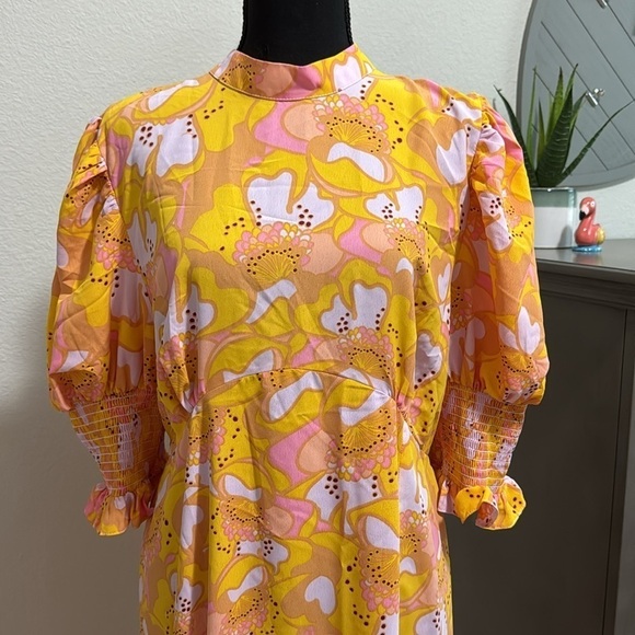 River Island Floral Midi Dress - Picture 4 of 7